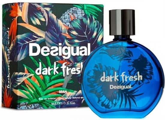 Desigual Dark Fresh Man 100ml Eau de toilette EDT NEW NEU