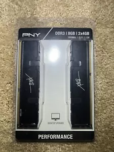 PNY DDR3 8GB | 2x4GB NEW SEALED - Picture 1 of 2