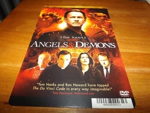 ANGELS & DEMONS DISPLAY BACKER CARD (not a dvd) 5.5" X 8" NO MOVIE - Picture 1 of 1