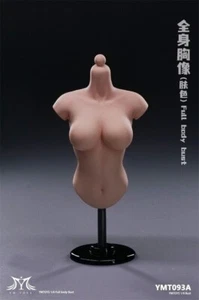 YMTOYS 1/6 YMT093A Sonnenbräunte Haut Ganzkörper riesige Büste Ausstellungsständer für weiblichen Kopf - Bild 1 von 12