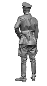 1/35 Resin Figure Model Kit German Officer Commander Soldier WW2 War Unpainted - Picture 1 of 2