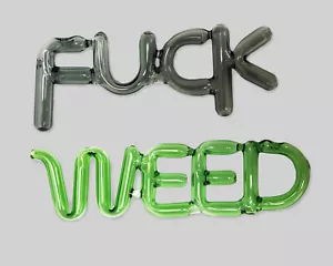 Neonähnliche Glaspfeife - Bild 1 von 12