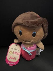 2016 Hallmark Itty Bittys Barbie Afroamerikaner Plüsch Neu mit Etikett Neu mit Etikett - Bild 1 von 4