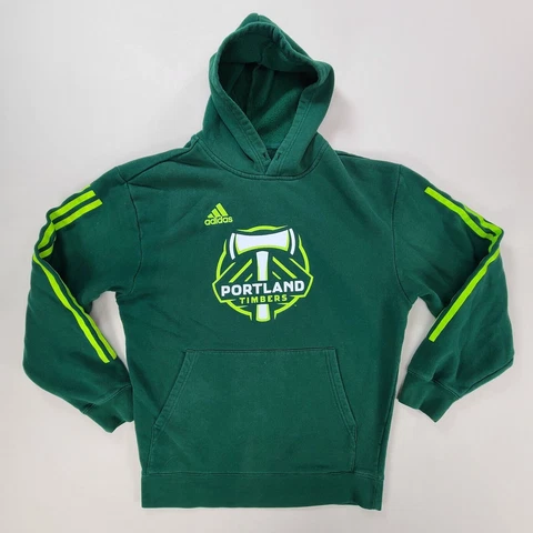 Portland Timbers Mens Sweater Adult Small Green MLS Soccer Pullover Hoodie Cover