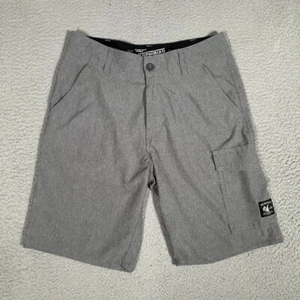 Vans Shorts Mens 30 Gray 9" Vanphibian Cargo Pocket Hybrid Casual Lightweight - Picture 1 of 11