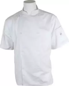 Mercer Genesis Cutlery Short-Sleeved Chef Jacket (White) | XL - Picture 1 of 2