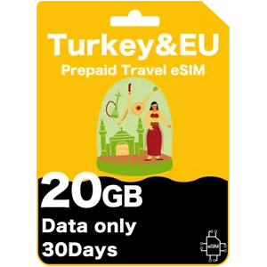 Europe & UK Prepaid Travel eSIM (Data Only) - Picture 1 of 10