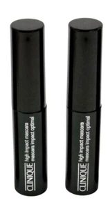 CLINIQUE High Impact Mascara Black, Set of 2 Travel Size 0.14oz/3.5 ml each - Picture 1 of 1