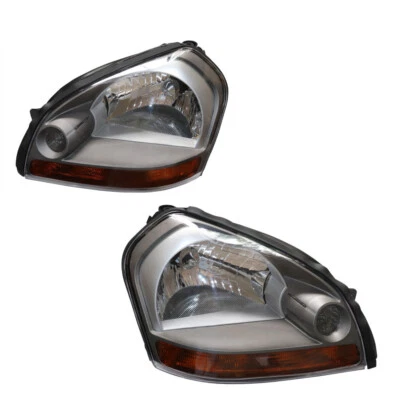For Hyundai Tucson 2005 2006 2007 2008 2009 Headlights Headlamps Left+Right Side Foto 1 de 4