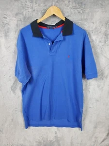 Polo Ralph Lauren Shirt Men's XL Blue Stretch Polo Red Pony  - Picture 1 of 15