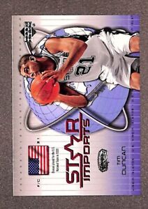 2002-03 Upper Deck #SI14 Tim Duncan Star Imports Insert - San Antonio Spurs