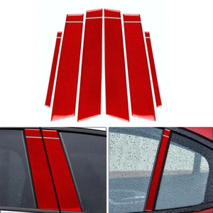 6 Stück B Säule Pfosten Verkleidung Fenster Abdeckung Blende für Alfa Romeo Giulia2017-2021 GZ - Bild 1 von 8