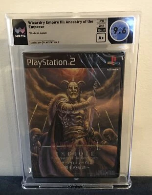 Wizardry Empire III 3 Ancestry Emperor PlayStation 2 PS2 Atlus Sellado Wata 9.6 A Foto 1 de 4