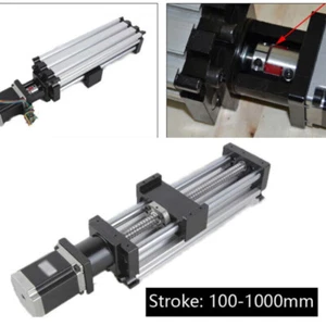 Modulo attuatore stadio lungo 4"-40" vite a sfera lineare con motore corsa scorrevole CNC - Foto 1 di 8