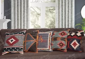 Juegos de 5 fundas de almohada decorativas de 18x18 pulgadas - Imagen 1 de 8