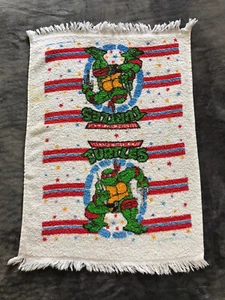 Vintage Teenage Mutant Ninja Turtles Hand Towel 100% Cotton - Picture 1 of 5
