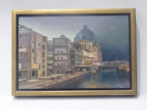 JERZY W MICHALSKI OIL PAINTING BERLIN - Foto 1 di 3