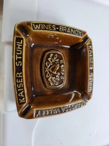 1970's Australian Pottery Marketing Elischer Ware Ash tray Kaiser Stuhl Barossa - Picture 1 of 2