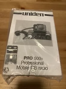 Uniden pro 500d owners manual And 1983 Service Rules - Picture 1 of 3