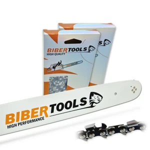 2 Sägeketten + 45cm Schwert .325" 1,5mm 72TG p.f. Husqvarna EL 1400 Halbmeißel - Bild 1 von 5