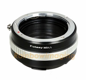 Nikon G AF-S  Lens to Leica L Panasonic S Mount Adapter for S1 S1R S1H S5 