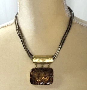 Chico's Pendant Necklace - 16 in to 19.5 in Length - Picture 1 of 10