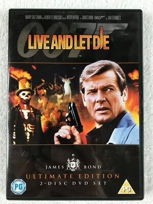 Live And Let Die (DVD, 2006, 2-Disc Set) - R2 - PAL - James Bond 007 - Image 1 of 4