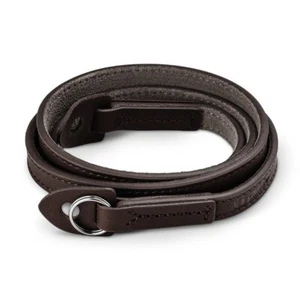 cam-in LCS073204 Camera Strap with Ring, Italian Leather (Dark Brown) 49.21in - Picture 1 of 3