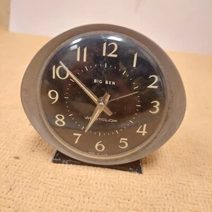 Vintage Westclox Big Ben Style Retro MCM Alarm Clock - As Is - Picture 1 of 8