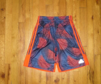 Pantalones Cortos Adidas Climalite Atléticos Naranja/Azul Marino Jóvenes Niños Talla M 10/12 Foto 1 de 2