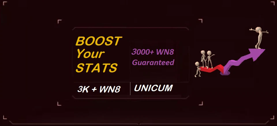 World Of Tanks BOOST | Super UNICUM Stats | WN8 3000 +| WOT 3k+ | Not Bonus Code - Bild 1 von 1