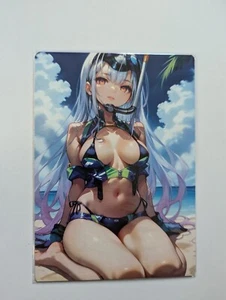 Spring Swimming Song Goddess Story Waifu A5 Card Anime - Picture 1 of 1