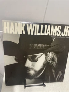Whiskey Bent And Hell Bound LP Hank Williams, Jr. Vinyl 1979 6E-237 Elektra - Picture 1 of 7