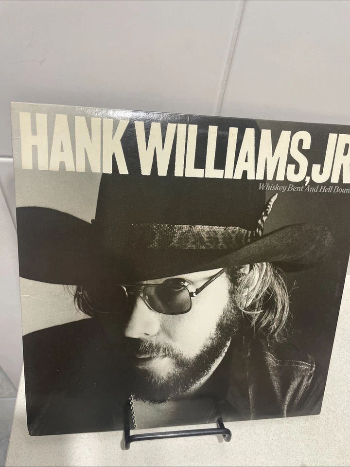 Whiskey Bent And Hell Bound LP Hank Williams, Jr. Vinyl 1979 6E-237 Elektra - Image 1 of 4