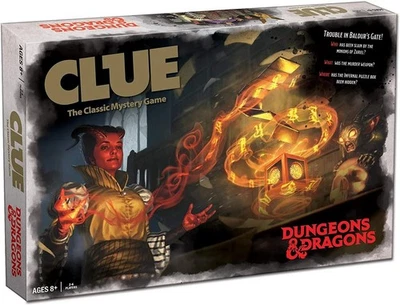 CLUEDO DUNGEONS & DRAGONS Winning Moves - Immagine 1 di 2