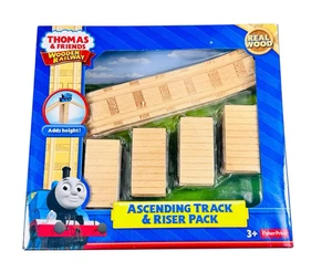 Y4500 Thomas & seine Freunde Holz Ascending Track & Riser Pack - Neu aus altem Lagerbestand versiegelt - Bild 1 von 4