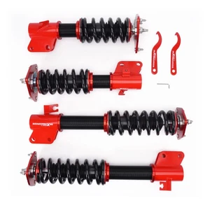Height Adjustable Coilovers for Subaru Forester/Impreza WRX 00-08 24-Way Damping - Picture 1 of 16