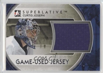 2012 ITG Superlative Volume 3 Game-Used Jersey Silver /30 Curtis Joseph #GUJ-07 - Image 1 of 2