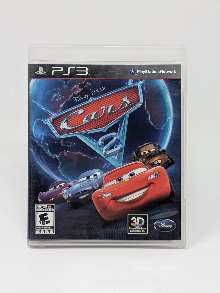 Cars 2 (Sony PlayStation 3 PS3, 2011) - CIB W/ Reg Card - Image 1 of 3