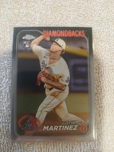 Justin Martinez -Diamondbacks- 159- 2024 Topps Chrome Baseball - Foto 1 di 1