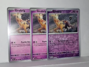 Girafarig 066/162 Pokemon TCG Temporal Forces 3x Playset - Picture 1 of 2