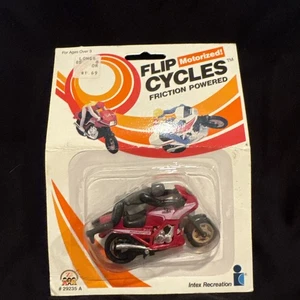 1985 Honda V45 Interceptor Flip Cycles Friction Powered Zee Toys - Picture 1 of 7