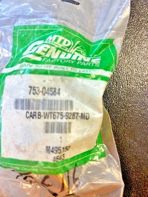 MTD, 753-04584, carburador para Troy-Bilt, Ryobi Foto 1 de 2