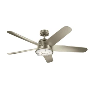 Daya Indoor Ceiling Fan in Brushed Nickel - Picture 1 of 1