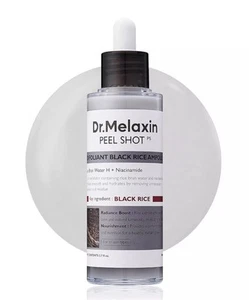 Ampolla exfoliante de arroz negro Peel Shot Glow, exfoliante suave exfoliante facial y corporal... - Imagen 1 de 1