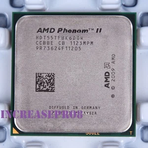AMD Phenom II X6 1055T Processor 2.8GHz HDT55TFBK6DGR Socket AM3 CPU 95W 667MHz - Picture 1 of 4