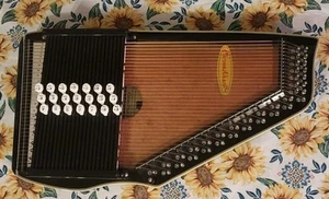 Chromaharp Autoharp 21 Chords Oscar Schmidt RB 1552 USA Vintage FREE SHIPPING - Picture 1 of 14
