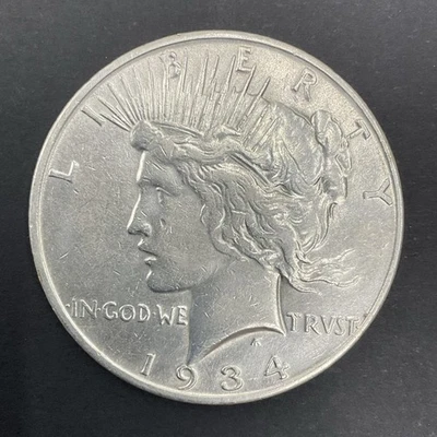 1934- D Peace Silver Dollar - Image 1 of 4