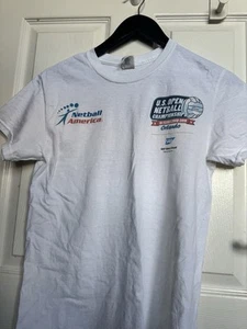 Netball America US Open 2018. damen t shirt. Größe 8. - Bild 1 von 3
