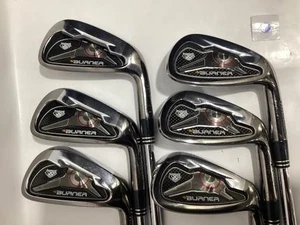 TaylorMade BURNER TP Iron Set 6pc 5-Pw Dynamic Gold S200 Stiff Flex Steel RH - Picture 1 of 6